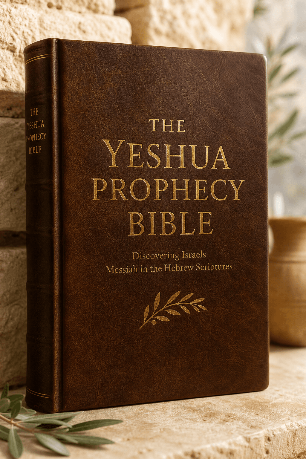 Conceptual cover mockup of The Yeshua Prophecy Bible